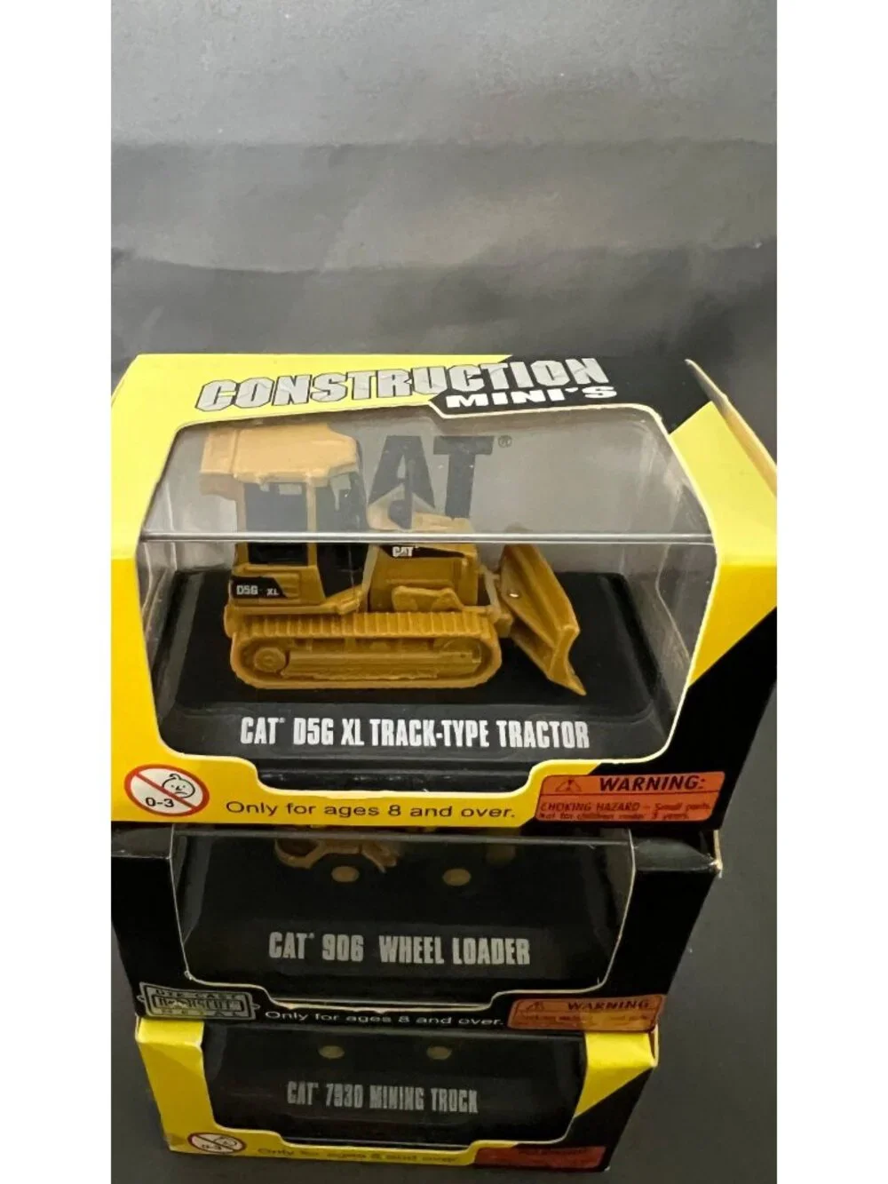 Cat Die-Cast Mini Construction Vehicles Set Of 3